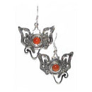 Ganesha carnelian earrings - Skull & Barrel Co.