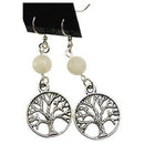 Moonstone Tree of Life earrings - Skull & Barrel Co.