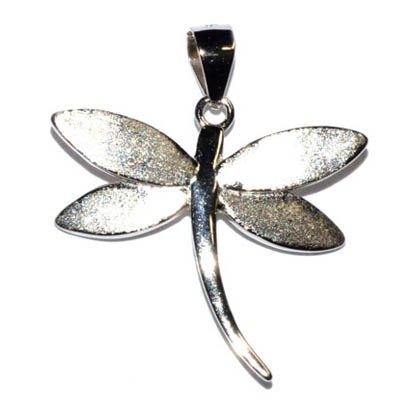 7/8" Dragonfly sterling pendant - Skull & Barrel Co.