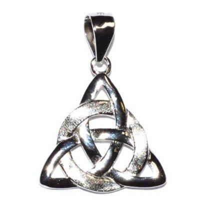 5/8" Triquetra sterling pendant - Skull & Barrel Co.