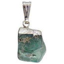 Aquamarine tumbled pendant - Skull & Barrel Co.