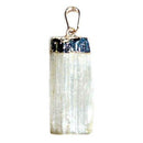 Selenite utumbled pendant - Skull & Barrel Co.