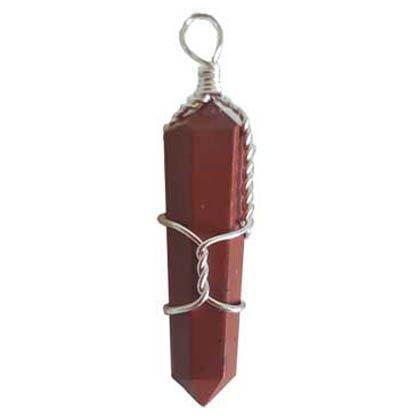Wire Wrapped Red Jasper Point - Skull & Barrel Co.
