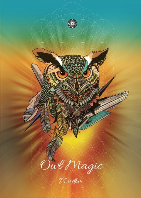 Owl Magic Card for Wisdom - Skull & Barrel Co.