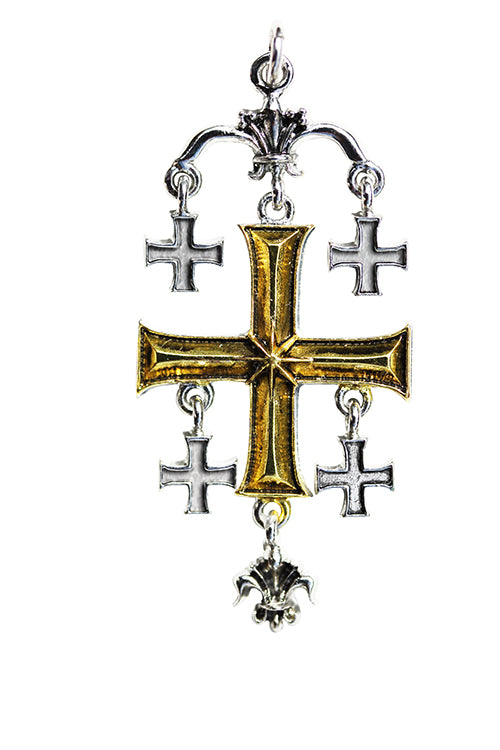 Jerusalem Cross for the True Seeker of Worldly and Spiritual Riches - Skull & Barrel Co.