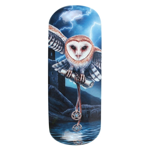 Heart of the Storm (Owl) Eye Glass Case by Lisa Parker - Skull & Barrel Co.