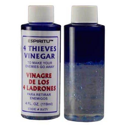 4oz Four Thieves Vinegar (Vinagre de Los 4 Ladrones) - Skull & Barrel Co.