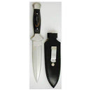 Black Faux Wooden Handled athame 9" - Skull & Barrel Co.