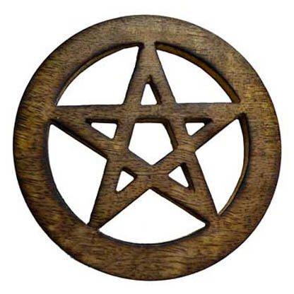 Pentagram altar tile 4" - Skull & Barrel Co.