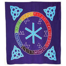 Rune Mother altar cloth or scarve 36" x 36" - Skull & Barrel Co.