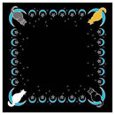 Moon Cat altar cloth or scarve 36" x 36" - Skull & Barrel Co.