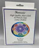 35" dia Chakra Lotus altar cloth