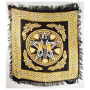 Pentagram Goddess altar cloth 18" x 18" - Skull & Barrel Co.
