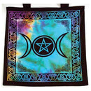 Triple Moon Pentagram Tote Bag - Skull & Barrel Co.