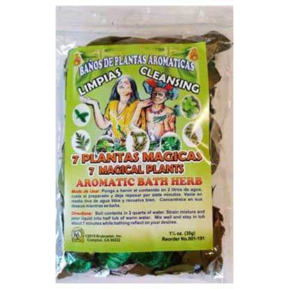 1 1/4oz 7 Magical Plants aromatic bath herb - Skull & Barrel Co.