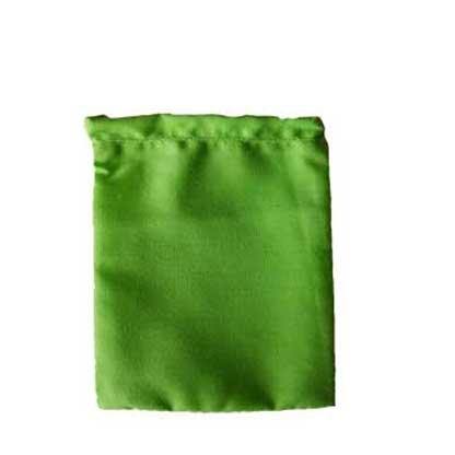 Green Cotton Bag 3" x 4" - Skull & Barrel Co.