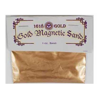 Gold Magnetic Sand (Lodestone Food) 1oz - Skull & Barrel Co.