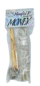 Money manifest it smudge kit