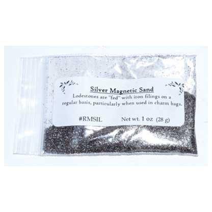 Silver Magnetic Sand (Lodestone Food) 1oz - Skull & Barrel Co.