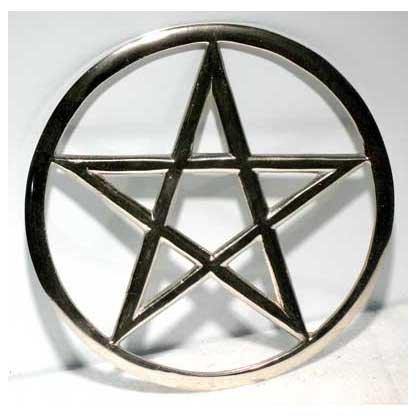 Cut-Out Pentagram altar tile 5 3/4" - Skull & Barrel Co.