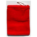 Red Cotton bag 3" x 4" - Skull & Barrel Co.