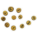 Wood rune set - Skull & Barrel Co.