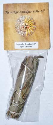 3" Lavender smudge stick - Skull & Barrel Co.