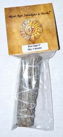 Blue Sage smudge stick 4" - Skull & Barrel Co.
