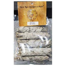 White Sage smudge stick 12pk 3 1/2" - Skull & Barrel Co.