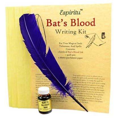 Bat's Blood writing kit - Skull & Barrel Co.