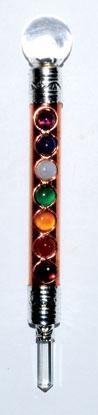 Copper 7 Chakra Healing Wand - Skull & Barrel Co.