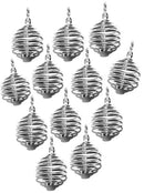 Silver Round Treasure Spirals 100 pieces - Skull & Barrel Co.